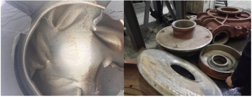 RJ系列金属耐磨修补剂—渣浆泵蜗壳、叶轮磨损修复专家